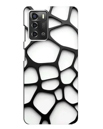 Чохол для ZTE Blade A52 з картинкою «Біла об'ємна сітка» Чохол для ZTE Blade A52 з картинкою «Біла об'ємна сітка»
