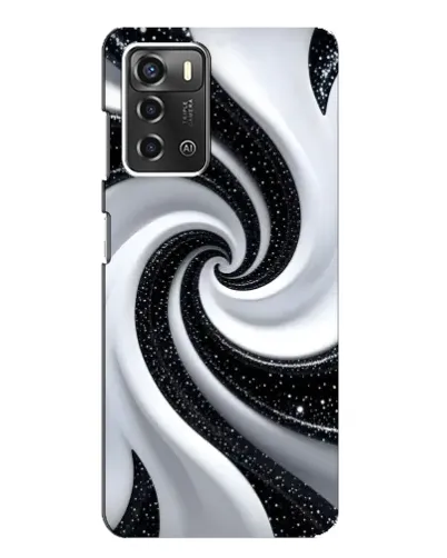 Чохол для ZTE Blade A52 з картинкою «Чорно-біла спіраль» Чохол для ZTE Blade A52 з картинкою «Чорно-біла спіраль»