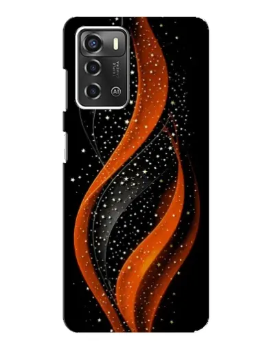 Чохол для ZTE Blade A52 з картинкою «Вогняна зоряна хвиля» Чохол для ZTE Blade A52 з картинкою «Вогняна зоряна хвиля»