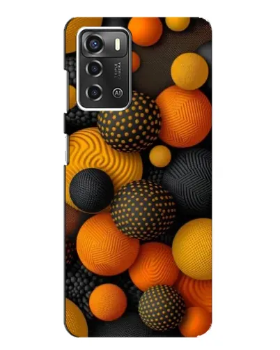 Чохол для ZTE Blade A52 з картинкою «Об'ємні помаранчеві сфери» Чохол для ZTE Blade A52 з картинкою «Об'ємні помаранчеві сфери»
