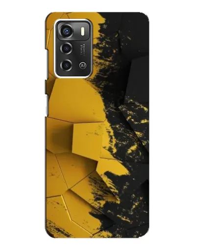 Чохол для ZTE Blade A52 з картинкою «Золоті уламки геометрії» Чохол для ZTE Blade A52 з картинкою «Золоті уламки геометрії»