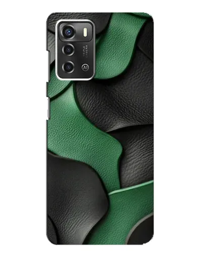 Чохол для ZTE Blade A52 з картинкою «Зелені шкіряні хвилі» Чохол для ZTE Blade A52 з картинкою «Зелені шкіряні хвилі»