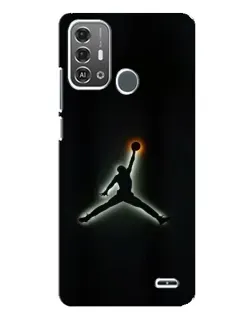 Чехол для ZTE Blade A53 Pro с картинкой «Jordan Gradient Logo»