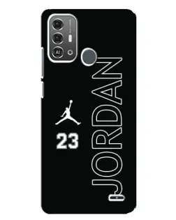 Чехол для ZTE Blade A53 Pro с картинкой «Jordan Vertical»