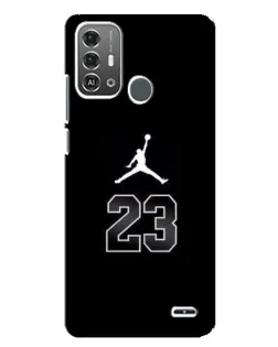 Чехол для ZTE Blade A53 Pro с картинкой «Jordan Flight 23»