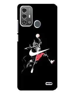 Чехол для ZTE Blade A53 Pro с картинкой «Jordan Jumpman»