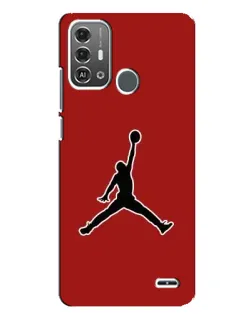 Чехол для ZTE Blade A53 Pro с картинкой «Jordan Red Back»