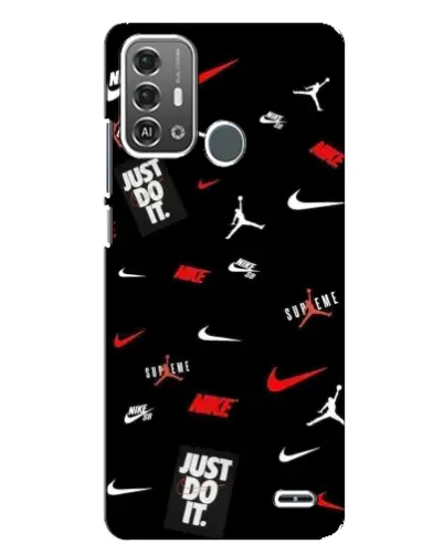 Чехол для ZTE Blade A53 Pro с картинкой «Nike Mix Pattern» Чехол для ZTE Blade A53 Pro с картинкой «Nike Mix Pattern»