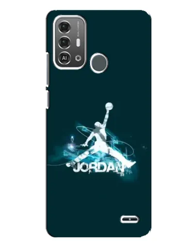 Чехол для ZTE Blade A53 Pro с картинкой «Jordan Blue Fire» Чехол для ZTE Blade A53 Pro с картинкой «Jordan Blue Fire»