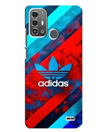 Чехол для ZTE Blade A53 Pro с картинкой «Абстракция Adidas»