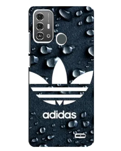Чехол для ZTE Blade A53 Pro с картинкой «Adidas Trefoil Blue»