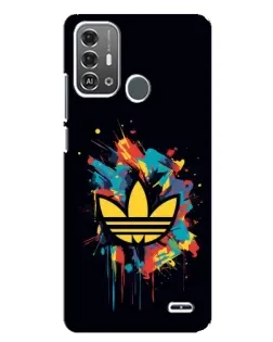 Чехол для ZTE Blade A53 Pro с картинкой «Adidas Splash»