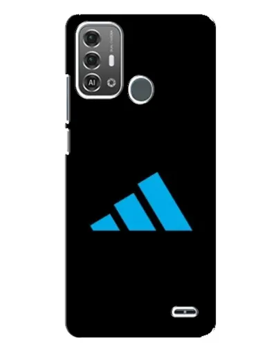 Чехол для ZTE Blade A53 Pro с картинкой «Adidas Cyan Logo»