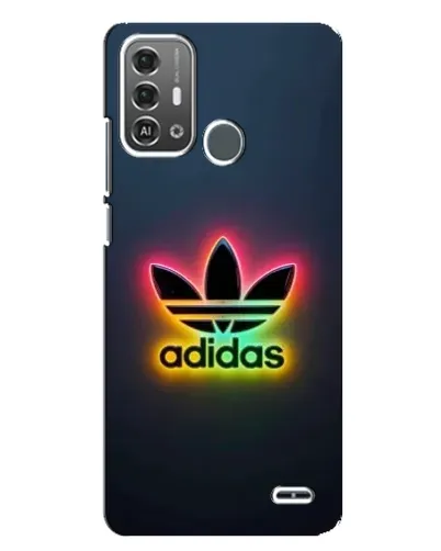 Чехол для ZTE Blade A53 Pro с картинкой «Неоновый Adidas»