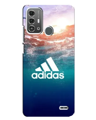 Чехол для ZTE Blade A53 Pro с картинкой «Океанская глубина адидас»