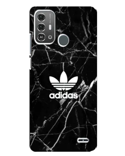 Чехол для ZTE Blade A53 Pro с картинкой «Белый мрамор Adidas»