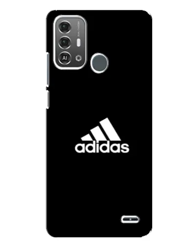 Чехол для ZTE Blade A53 Pro с картинкой «Черная классика Adidas»