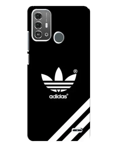 Чехол для ZTE Blade A53 Pro с картинкой «Adidas с диагональными полосами»