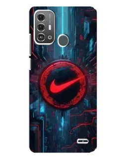 Чехол для ZTE Blade A53 Pro с картинкой «Техногенный стиль Nike» Чехол для ZTE Blade A53 Pro с картинкой «Техногенный стиль Nike»