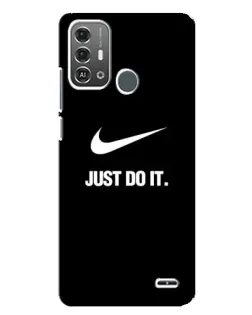Чехол для ZTE Blade A53 Pro с картинкой «Классический принт Nike» Чехол для ZTE Blade A53 Pro с картинкой «Классический принт Nike»