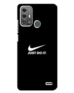 Чехол для ZTE Blade A53 Pro с картинкой «Минимализм от Nike» Чехол для ZTE Blade A53 Pro с картинкой «Минимализм от Nike»