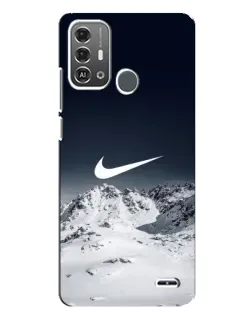 Чехол для ZTE Blade A53 Pro с картинкой «Nike — зимние горы» Чехол для ZTE Blade A53 Pro с картинкой «Nike — зимние горы»