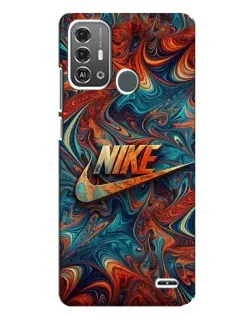 Чехол для ZTE Blade A53 Pro с картинкой «Nike в абстракции» Чехол для ZTE Blade A53 Pro с картинкой «Nike в абстракции»