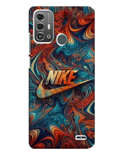 Чехол для ZTE Blade A53 Pro с картинкой «Nike в абстракции» Чехол для ZTE Blade A53 Pro с картинкой «Nike в абстракции»