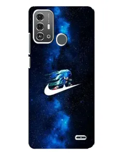 Чехол для ZTE Blade A53 Pro с картинкой «Звездный путь Nike» Чехол для ZTE Blade A53 Pro с картинкой «Звездный путь Nike»