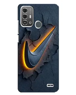 Чехол для ZTE Blade A53 Pro с картинкой «Объемный логотип Найк» Чехол для ZTE Blade A53 Pro с картинкой «Объемный логотип Найк»