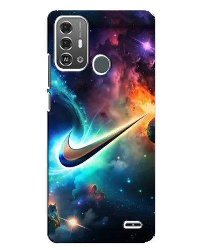 Чехол для ZTE Blade A53 Pro с картинкой «Космический Nike Swoosh» Чехол для ZTE Blade A53 Pro с картинкой «Космический Nike Swoosh»