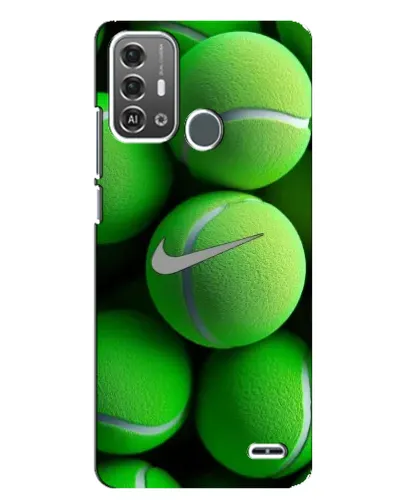 Чехол для ZTE Blade A53 Pro с картинкой «Теннисные мячи Найк» Чехол для ZTE Blade A53 Pro с картинкой «Теннисные мячи Найк»