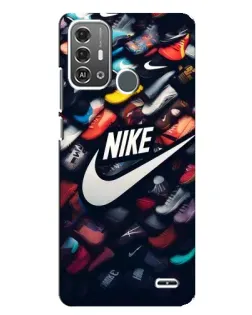 Чехол для ZTE Blade A53 Pro с картинкой «Коллекция кроссовок Nike» Чехол для ZTE Blade A53 Pro с картинкой «Коллекция кроссовок Nike»