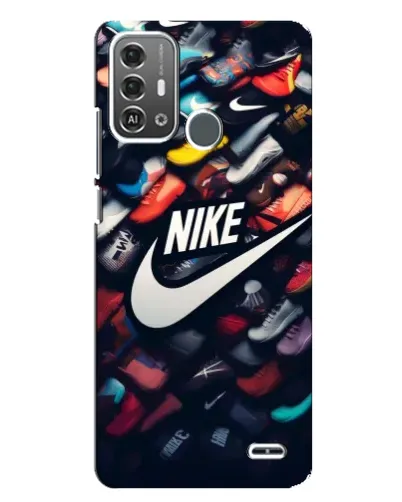 Чехол для ZTE Blade A53 Pro с картинкой «Коллекция кроссовок Nike» Чехол для ZTE Blade A53 Pro с картинкой «Коллекция кроссовок Nike»