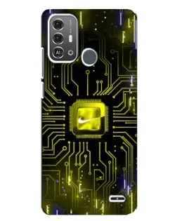 Чехол для ZTE Blade A53 Pro с картинкой «Nike — золотая искра» Чехол для ZTE Blade A53 Pro с картинкой «Nike — золотая искра»