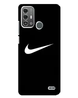Чехол для ZTE Blade A53 Pro с картинкой «Минималистический Найк» Чехол для ZTE Blade A53 Pro с картинкой «Минималистический Найк»