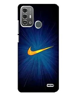 Чехол для ZTE Blade A53 Pro с картинкой «Синий пульс Nike» Чехол для ZTE Blade A53 Pro с картинкой «Синий пульс Nike»