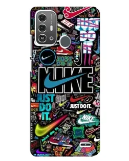 Чехол для ZTE Blade A53 Pro с картинкой «Яркий коллаж Nike» Чехол для ZTE Blade A53 Pro с картинкой «Яркий коллаж Nike»