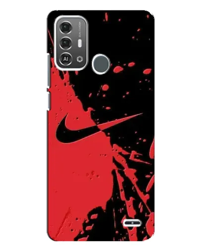 Чехол для ZTE Blade A53 Pro с картинкой «Красные брызги Nike» Чехол для ZTE Blade A53 Pro с картинкой «Красные брызги Nike»
