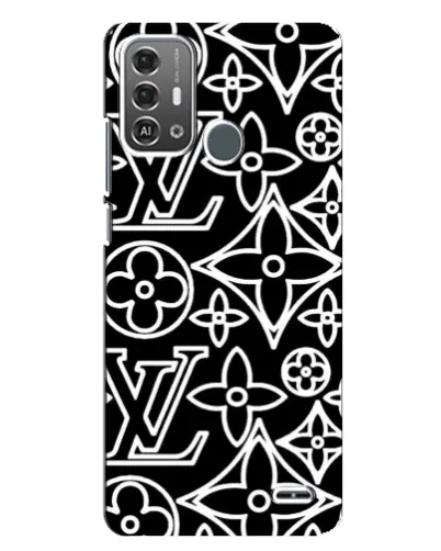 Чехол для ZTE Blade A53 Pro с картинкой «Черно-белый узор LV» Чехол для ZTE Blade A53 Pro с картинкой «Черно-белый узор LV»