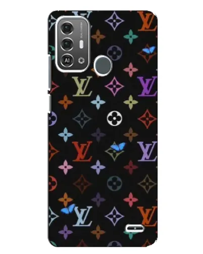 Чехол для ZTE Blade A53 Pro с картинкой «Цветная монограмма LV» Чехол для ZTE Blade A53 Pro с картинкой «Цветная монограмма LV»