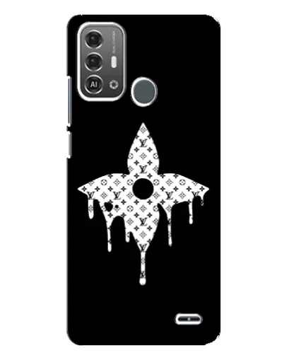 Чехол для ZTE Blade A53 Pro с картинкой «Цветочная монограмма» Чехол для ZTE Blade A53 Pro с картинкой «Цветочная монограмма»