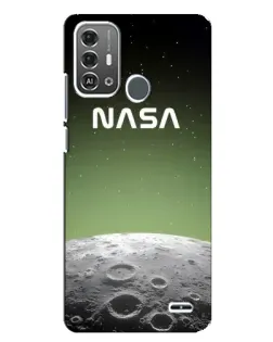 Чехол для ZTE Blade A53 Pro с картинкой «NASA — лунный градиент» Чехол для ZTE Blade A53 Pro с картинкой «NASA — лунный градиент»