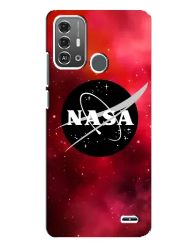 Чехол для ZTE Blade A53 Pro с картинкой «NASA — красная туманность»