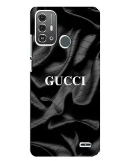 Чехол для ZTE Blade A53 Pro с картинкой «Gucci — шелковые волны»