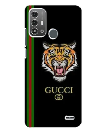 Чехол для ZTE Blade A53 Pro с картинкой «Тигр Gucci»