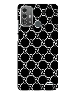 Чехол для ZTE Blade A53 Pro с картинкой «Gucci — сетчатый паттерн»
