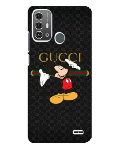 Чехол для ZTE Blade A53 Pro с картинкой «Микки Маус Gucci»