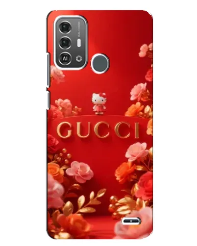 Чехол для ZTE Blade A53 Pro с картинкой «Gucci — золотой сад»
