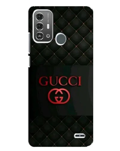 Чехол для ZTE Blade A53 Pro с картинкой «Gucci — стеганый черный»